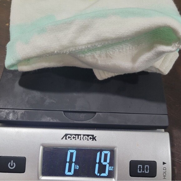 Zara Size 6-9 Months Yellow White Blue Tie Dye Shorts - Picture 3 of 3